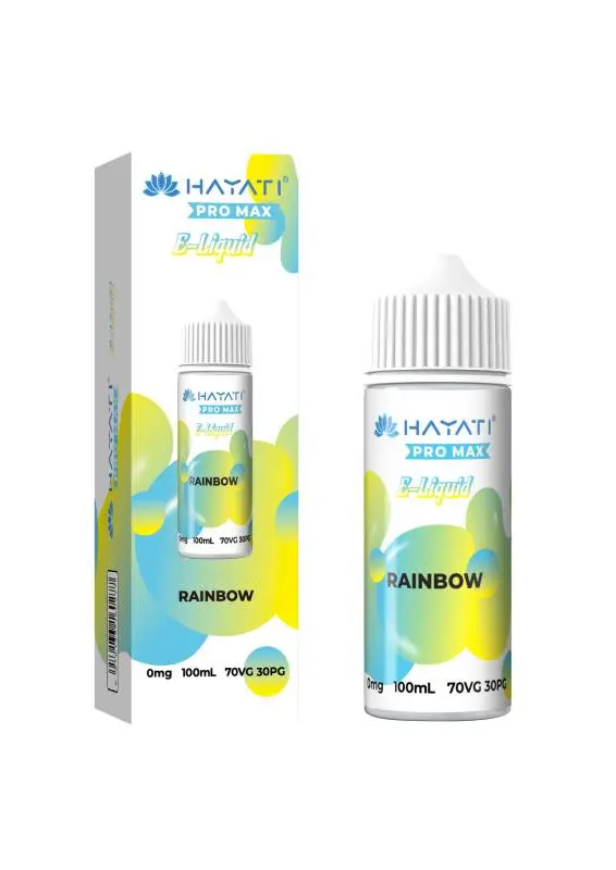 Hayati Pro Max Eliquid 70/30 - Rainbow - 100ml